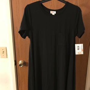 LulaRoe XS Black Carly! New with tags!